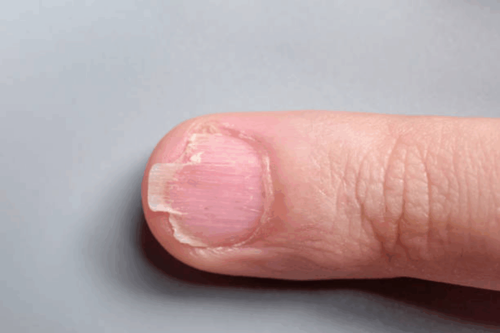 Móng tay bị tách lớp