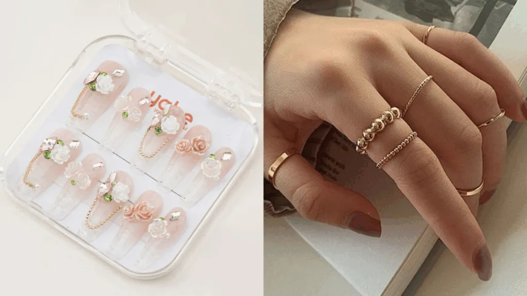 Mẫu móng phong cách ngọt ngào
