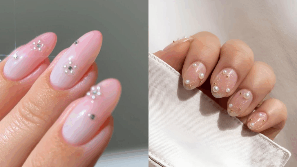 Nail ngọc trai