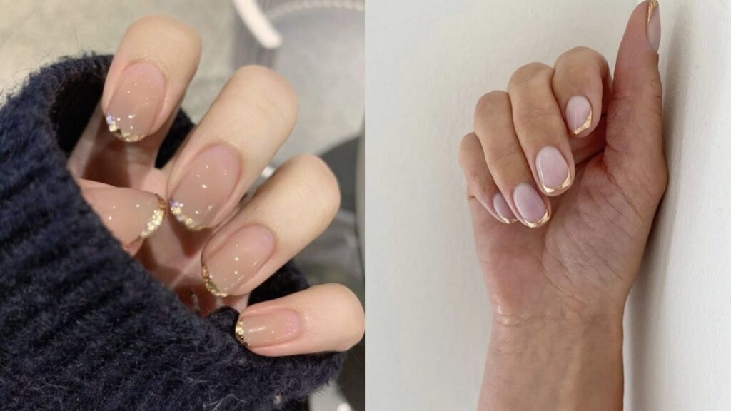 Nailbox nude đầu vàng