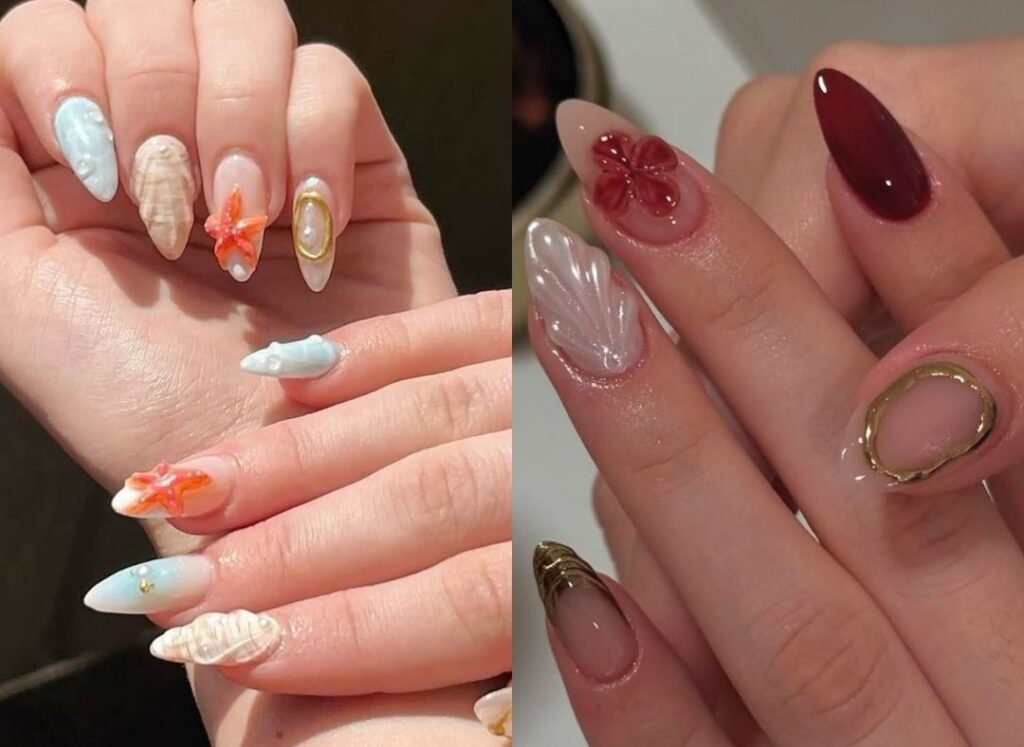 Mô hình làm móng tay kết hợp cafe tại Ms.Nail Cafe