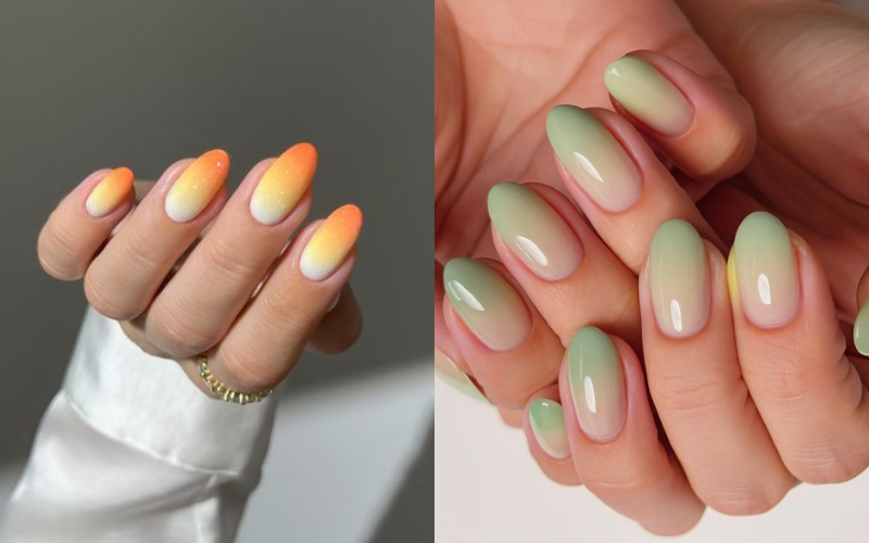Móng tay ombre