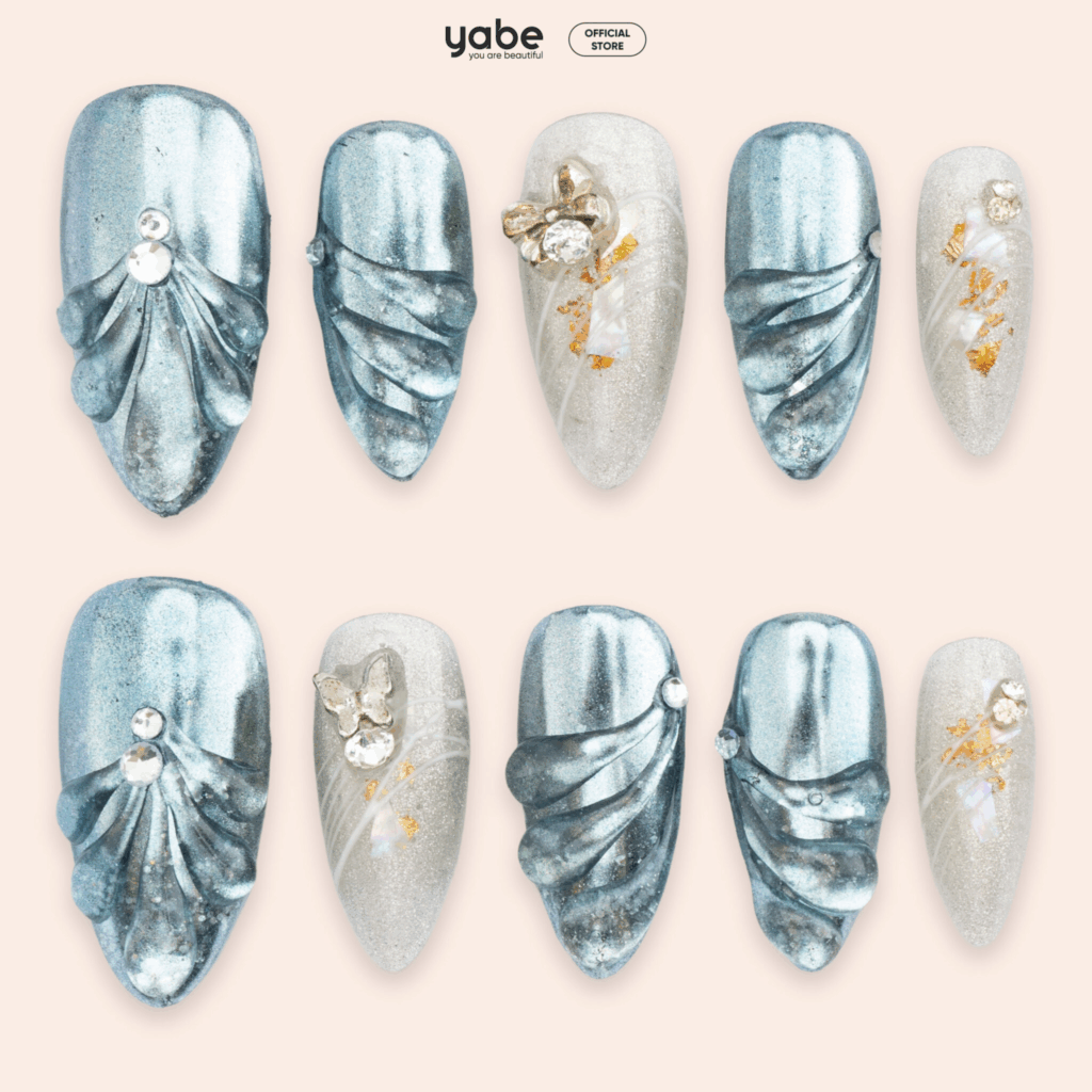 Nail art 3D chân thực