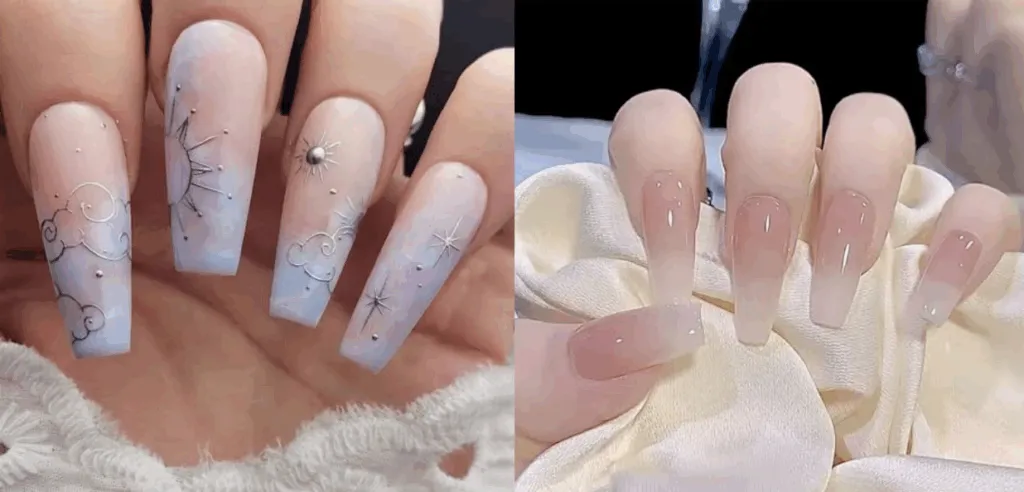 Chọn size nailbox theo form móng ballerina
