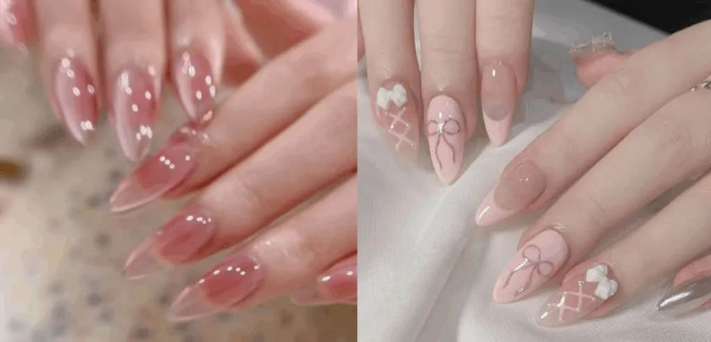 Chọn size nailbox theo form móng almond