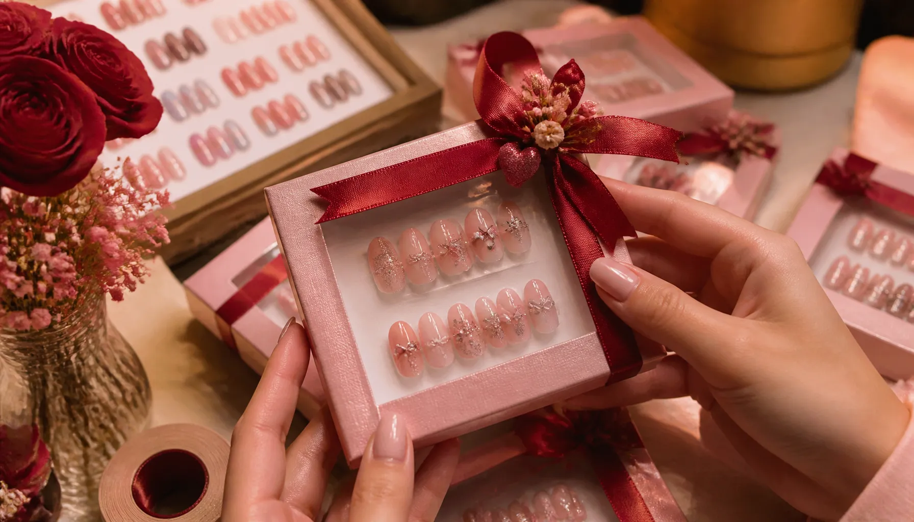 Bí Kíp Đóng Gói Nailbox Làm Quà Tặng Lễ Tình Nhân (Valentine) - Hình 2
