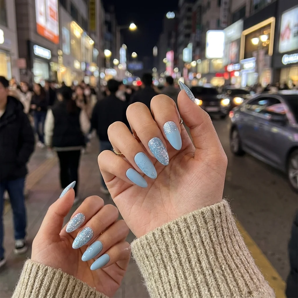 Press-on Nails Wholesale $1.90 Glitter Frost by Yabe Vietnam