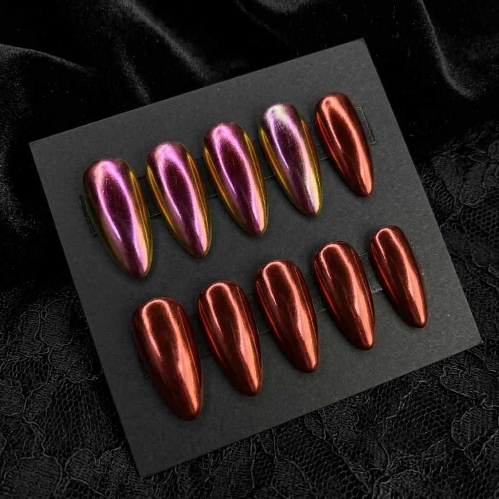 Press-on Nails Wholesale $1.90 Mystic Gleam by Yabe Vietnam