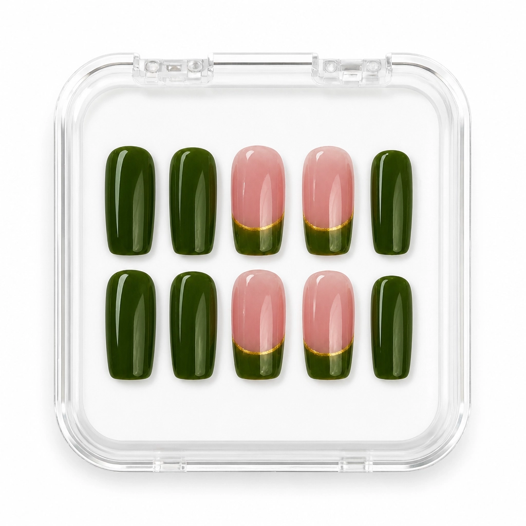 Press-on Nails Wholesale $3.90 Botanical Blush by Yabe Vietnam