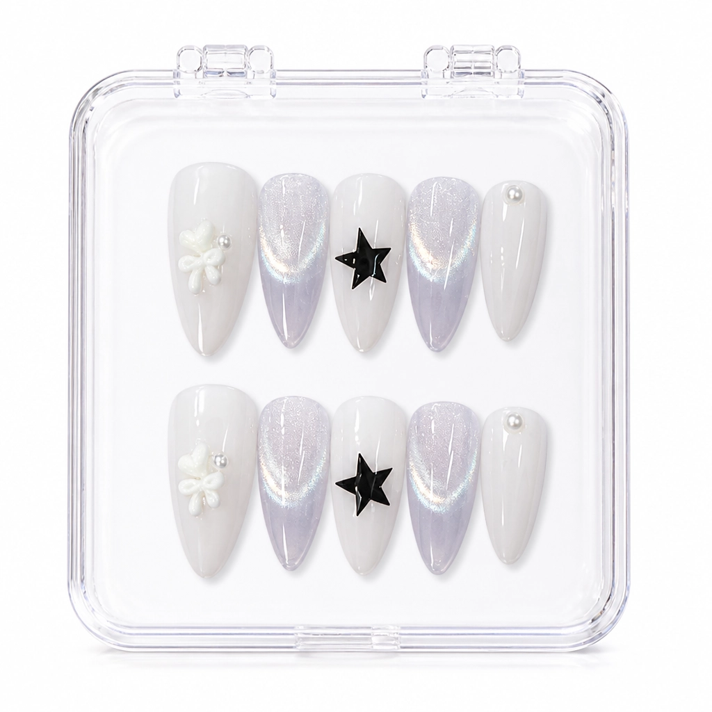Press-on Nails Wholesale $3.90 Stellar Shimmer by Yabe Vietnam