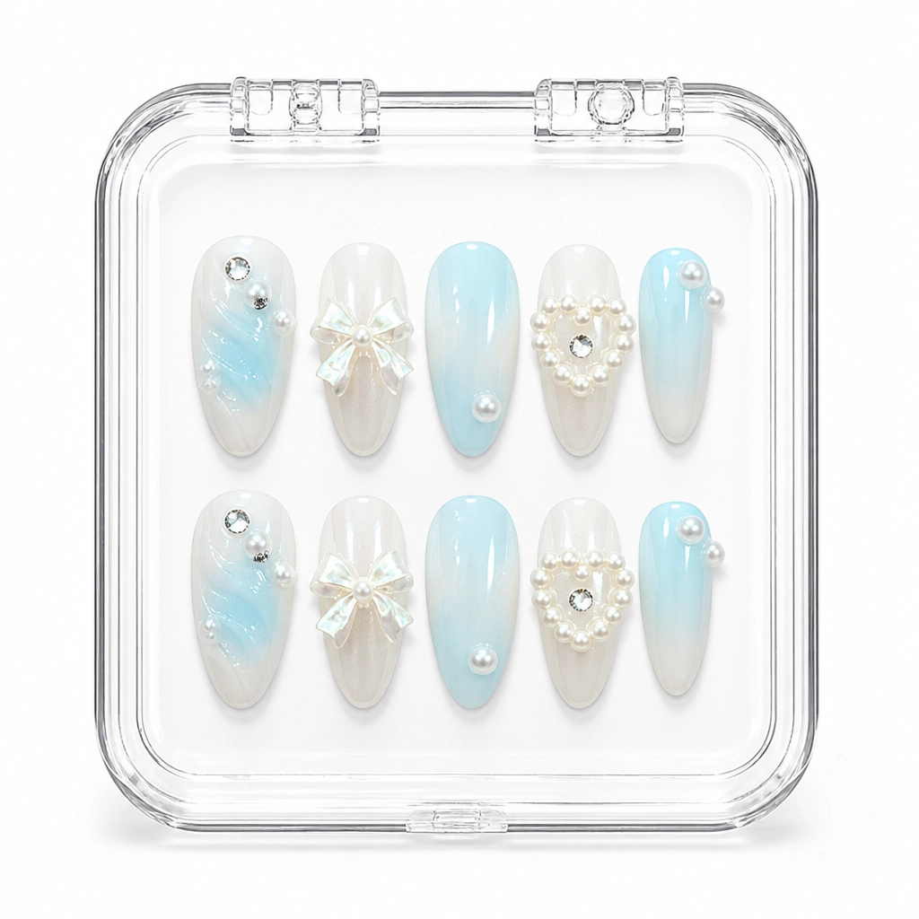 Press-on Nails Wholesale $3.90 Crystalline Dream by Yabe Vietnam