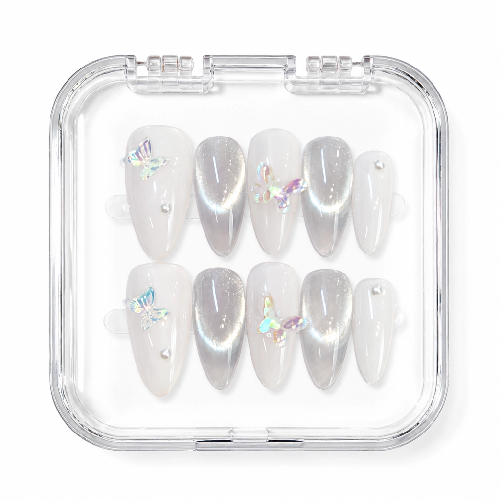 Press-on Nails Wholesale $3.90 Ethereal Elegance by Yabe Vietnam