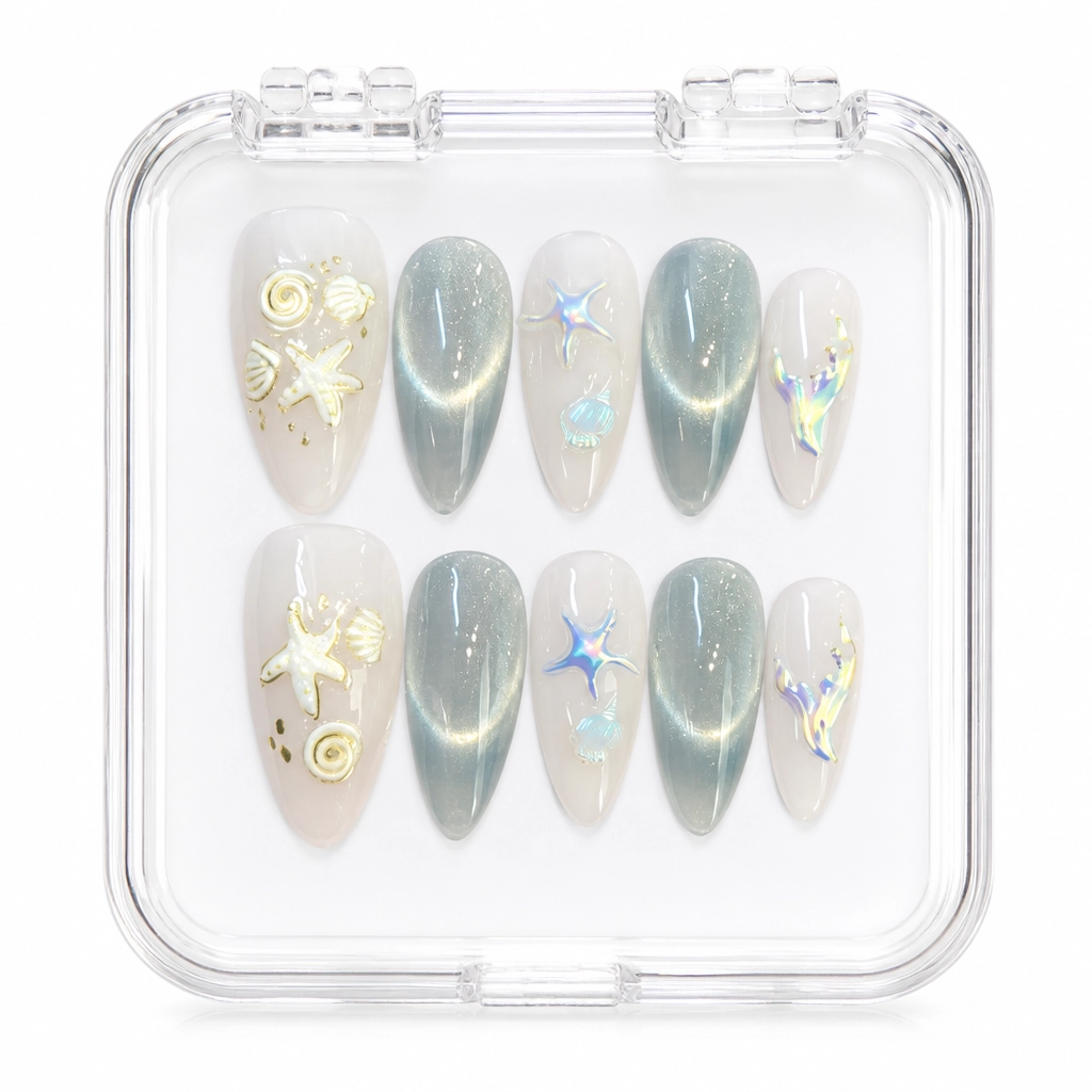 Press-on Nails Wholesale $3.90 Celestial Velvet Dreams by Yabe Vietnam