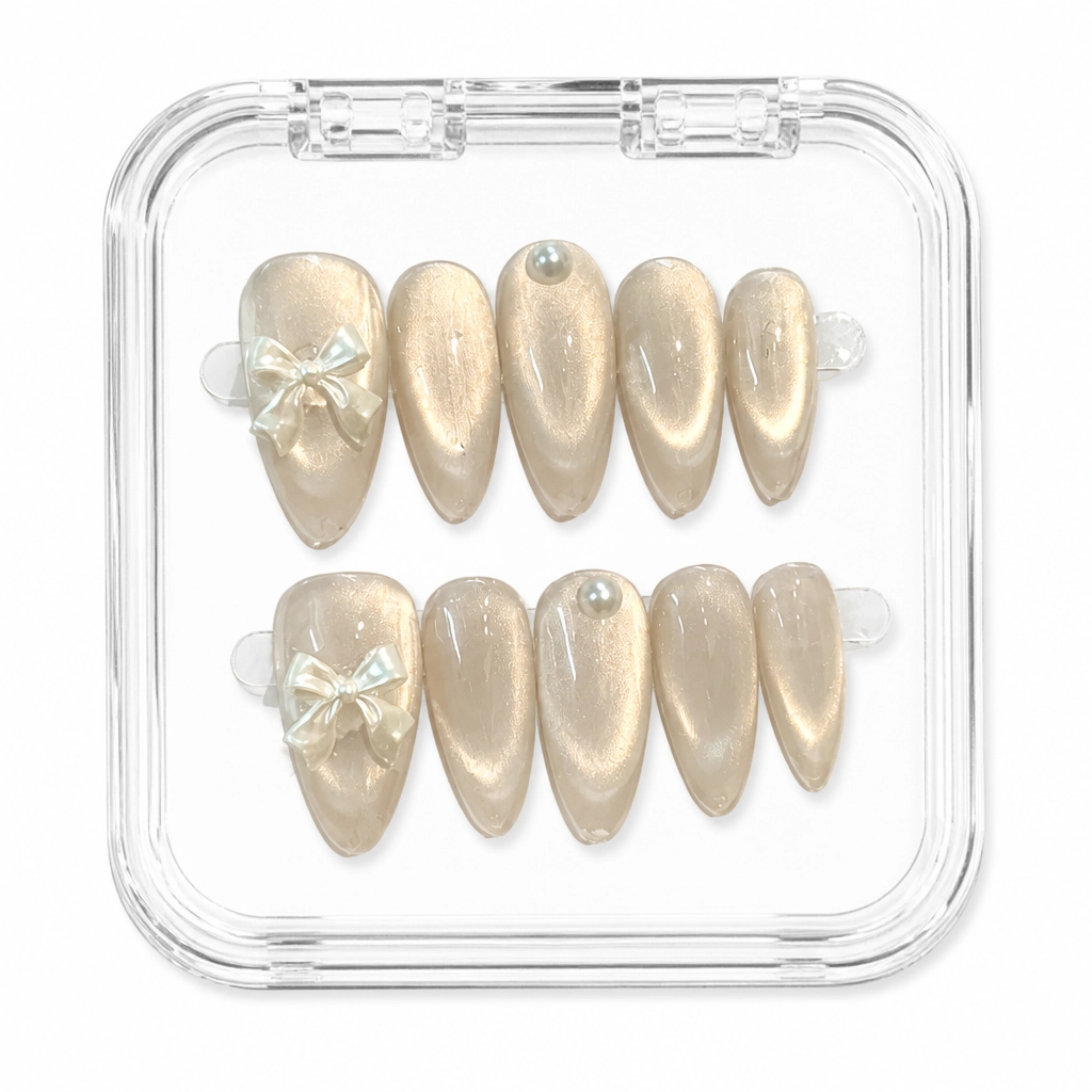 Press-on Nails Wholesale $3.90 Ethereal Sparkle by Yabe Vietnam