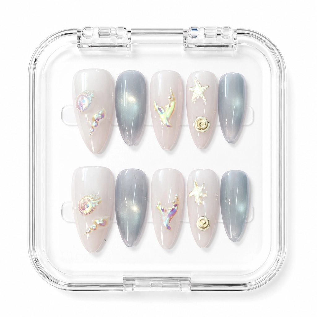 Press-on Nails Wholesale $3.90 Celestial Bloom by Yabe Vietnam