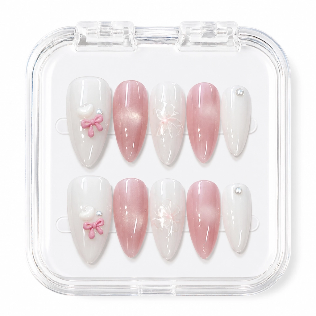 Press-on Nails Wholesale $3.90 Rose Gold Dream by Yabe Vietnam