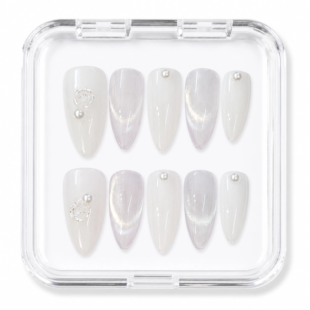 Press-on Nails Wholesale $3.90 Ethereal Sparkle by Yabe Vietnam