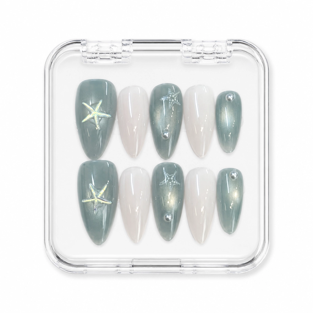 Press-on Nails Wholesale $3.90 Celestial Charm by Yabe Vietnam