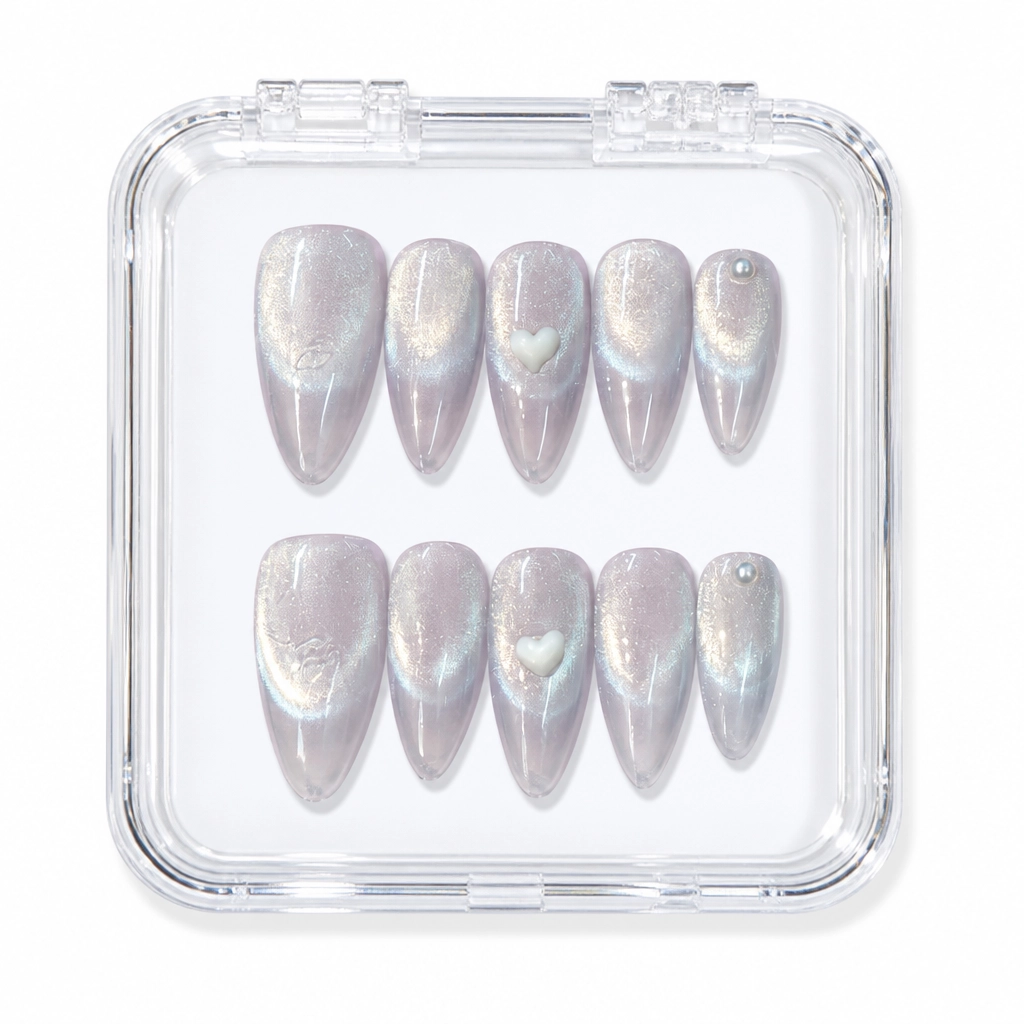 Press-on Nails Wholesale $3.90 Shimmer Elegance by Yabe Vietnam