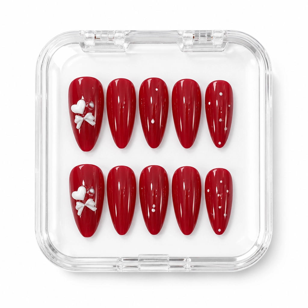 Press-on Nails Wholesale $3.90 Glamour Shine by Yabe Vietnam