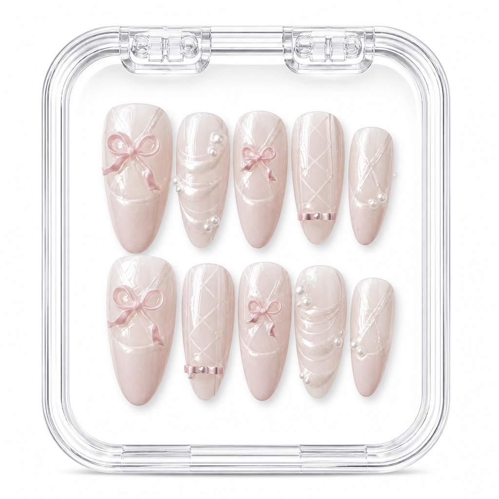 Press-on Nails Wholesale $3.90 Ballet Blush by Yabe Vietnam