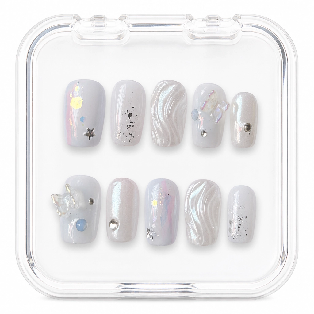 Press-on Nails Wholesale $3.90 Celestial Dreamscape by Yabe Vietnam