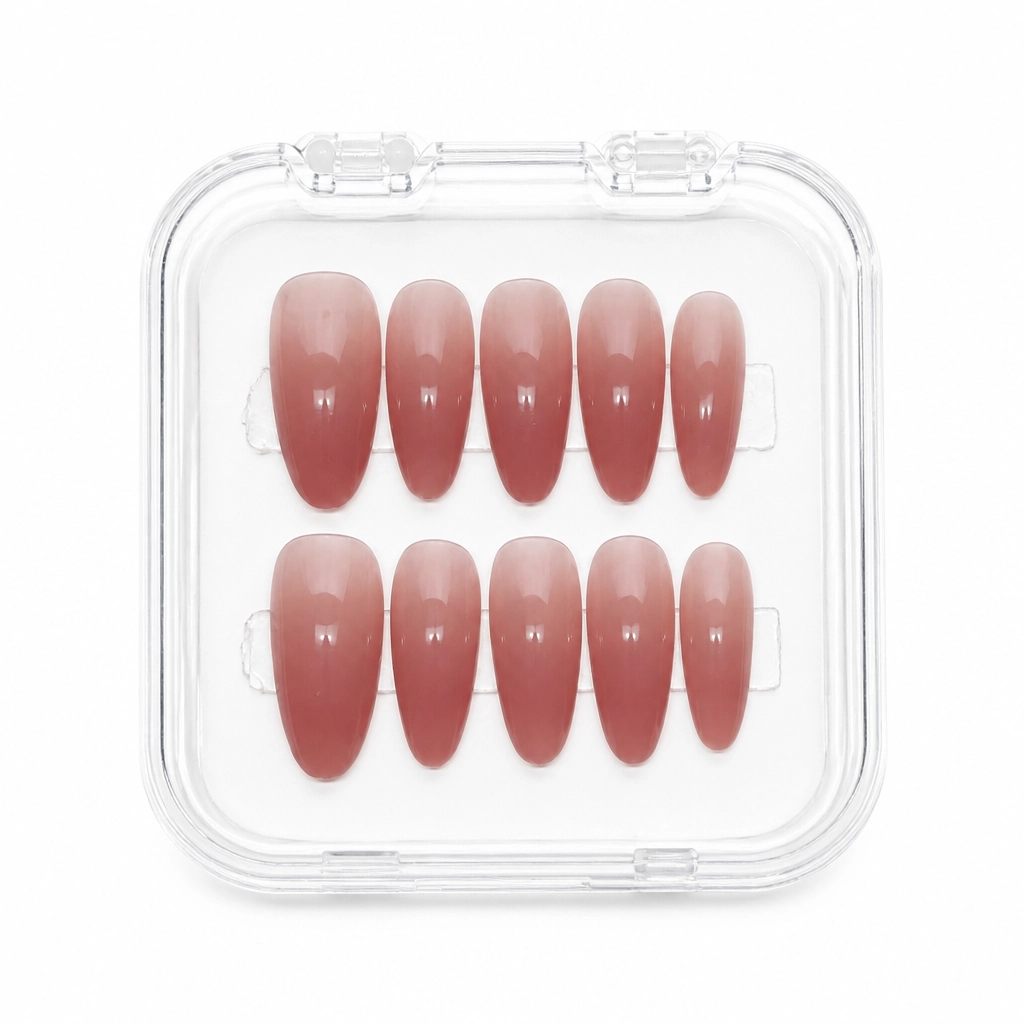 Press-on Nails Wholesale $3.90 Velvet Rosewood by Yabe Vietnam