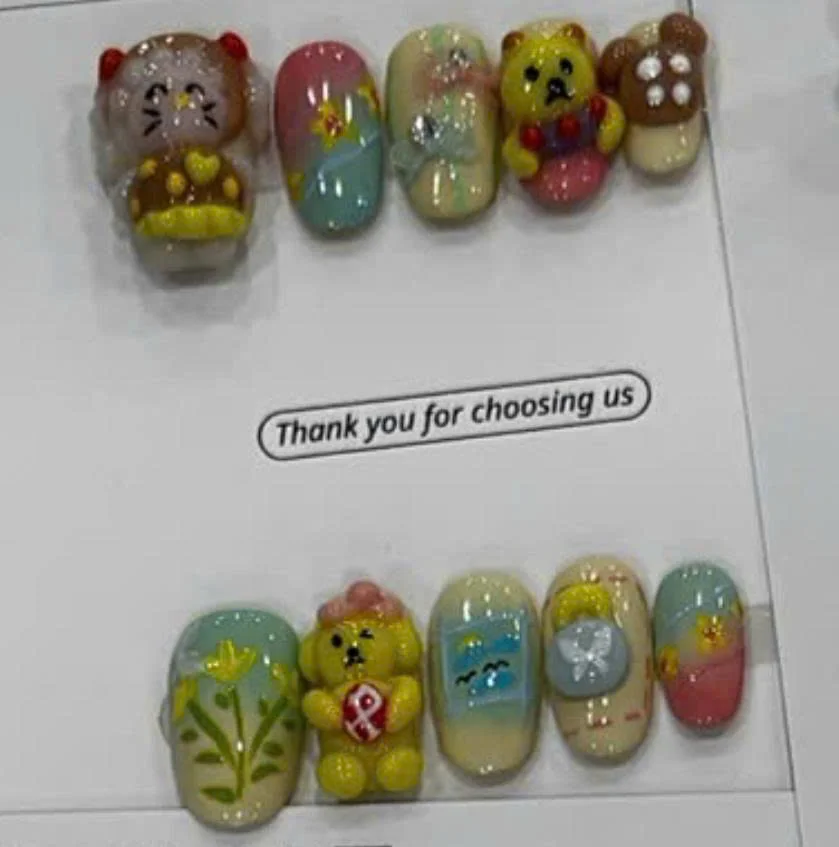 Press-on Nails Wholesale $14.90 Nailbox Yabe Line 3 by Yabe Vietnam