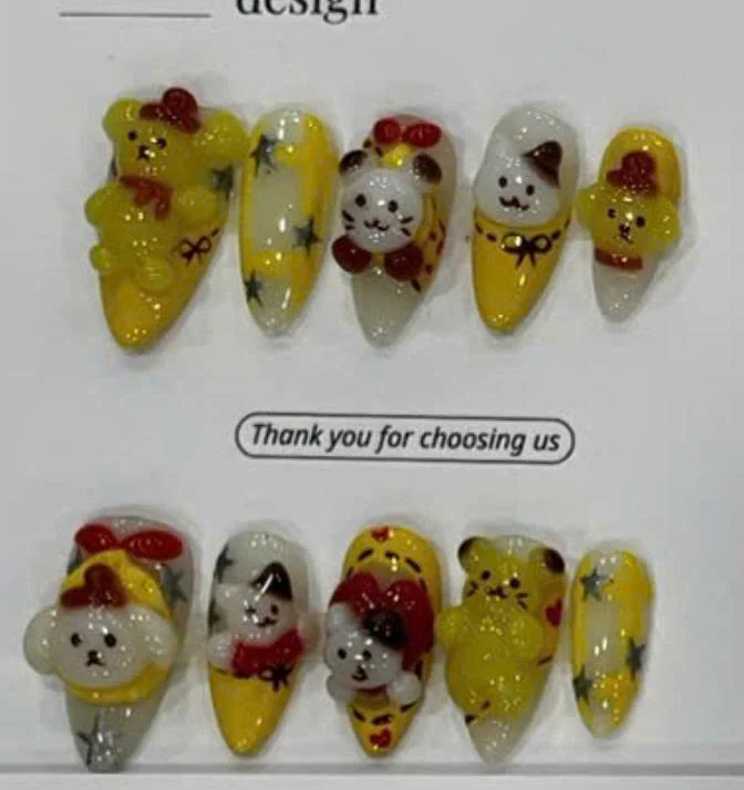 Press-on Nails Wholesale $14.90 Nailbox Yabe Line 3 by Yabe Vietnam