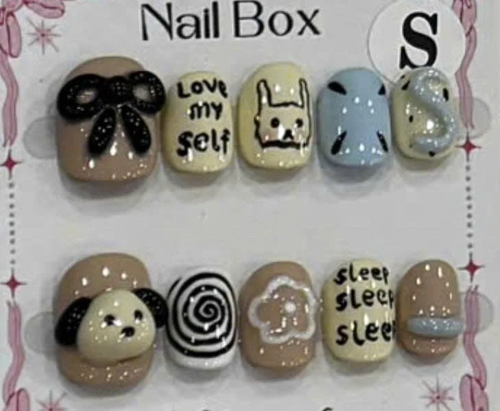 Press-on Nails Wholesale $14.90 Nailbox Yabe Line 3 by Yabe Vietnam