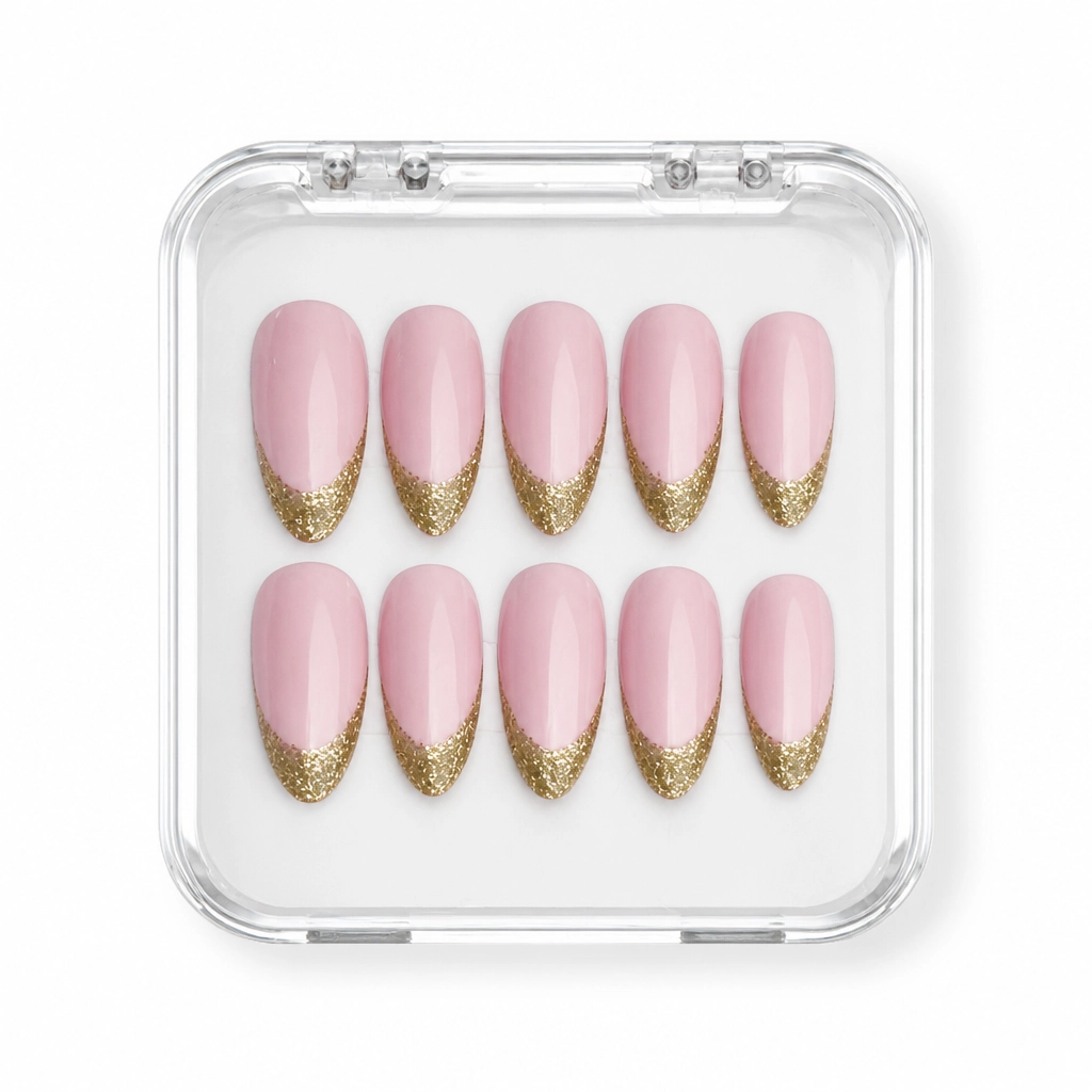 Press-on Nails Wholesale $6.90 Gilded Rose Elegance by Yabe Vietnam