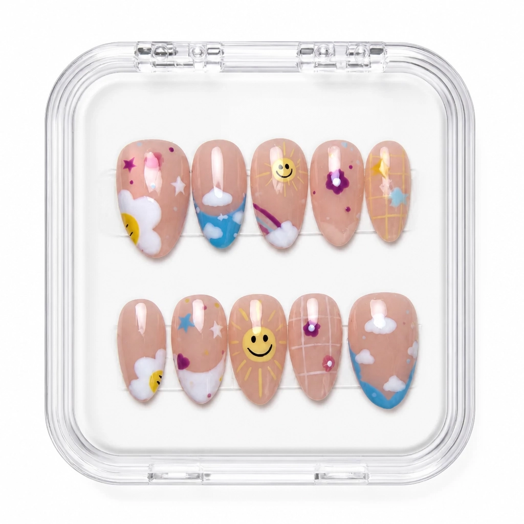 Press-on Nails Wholesale $6.90 Pastel Bliss by Yabe Vietnam