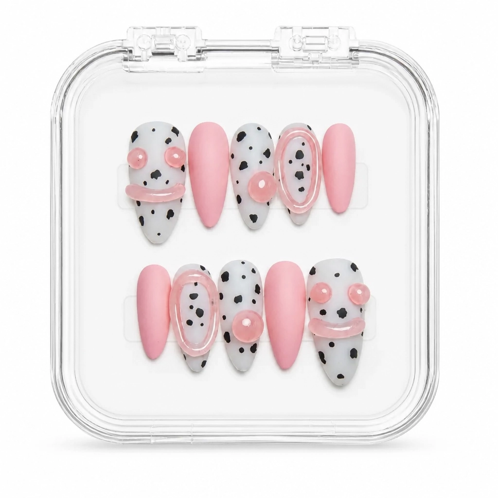 Press-on Nails Wholesale $6.90 Navy Delight by Yabe Vietnam
