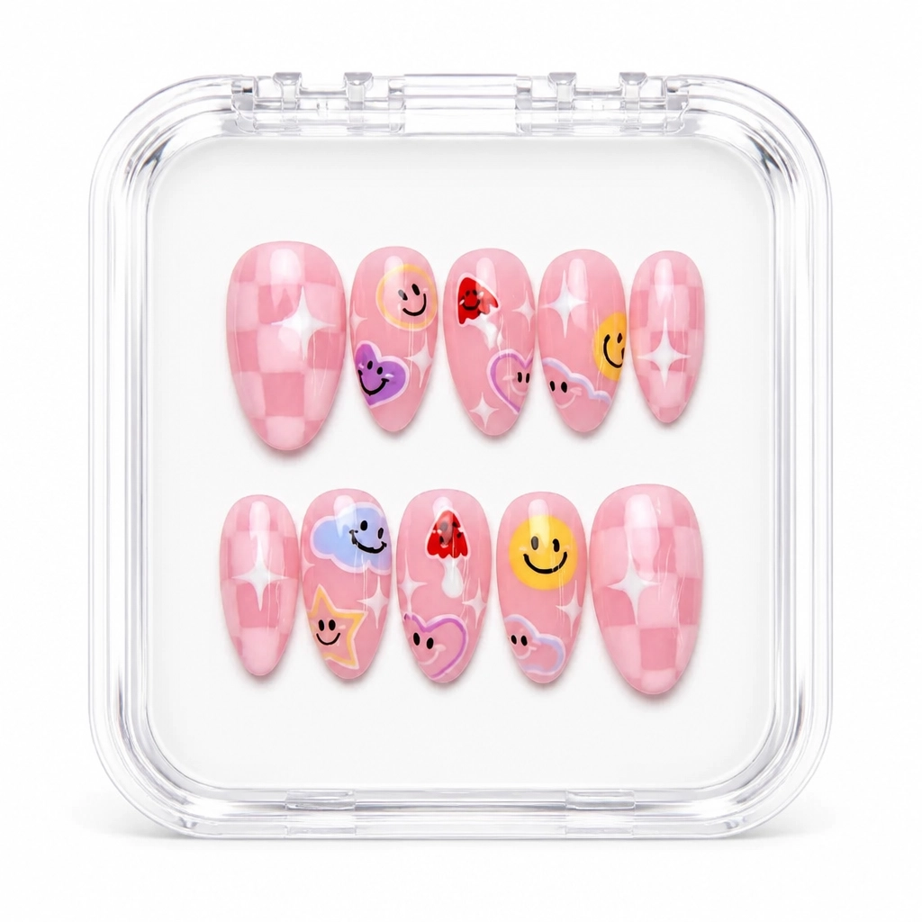 Press-on Nails Wholesale $6.90 Whimsy Romance by Yabe Vietnam