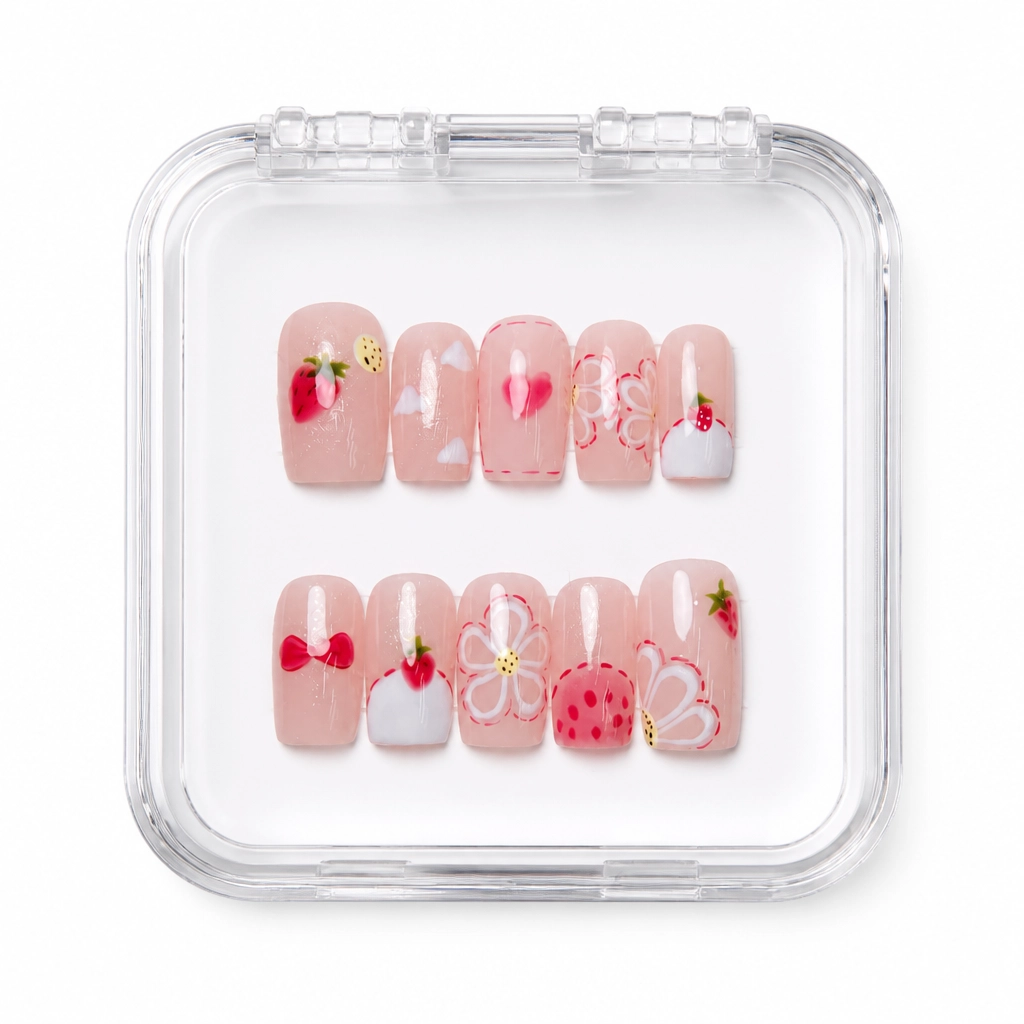 Press-on Nails Wholesale $6.90 Blossom Gradient by Yabe Vietnam
