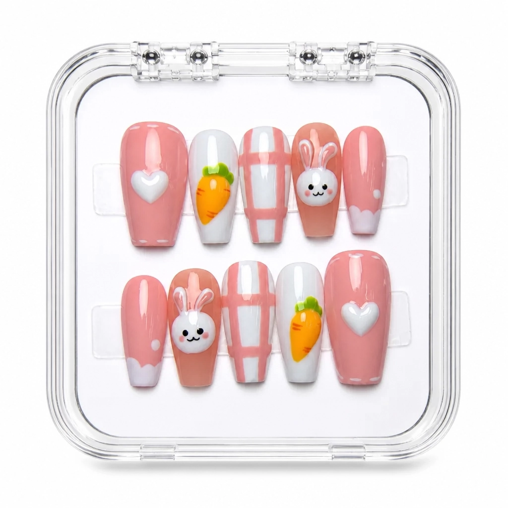 Press-on Nails Wholesale $6.90 Harvest Heart by Yabe Vietnam