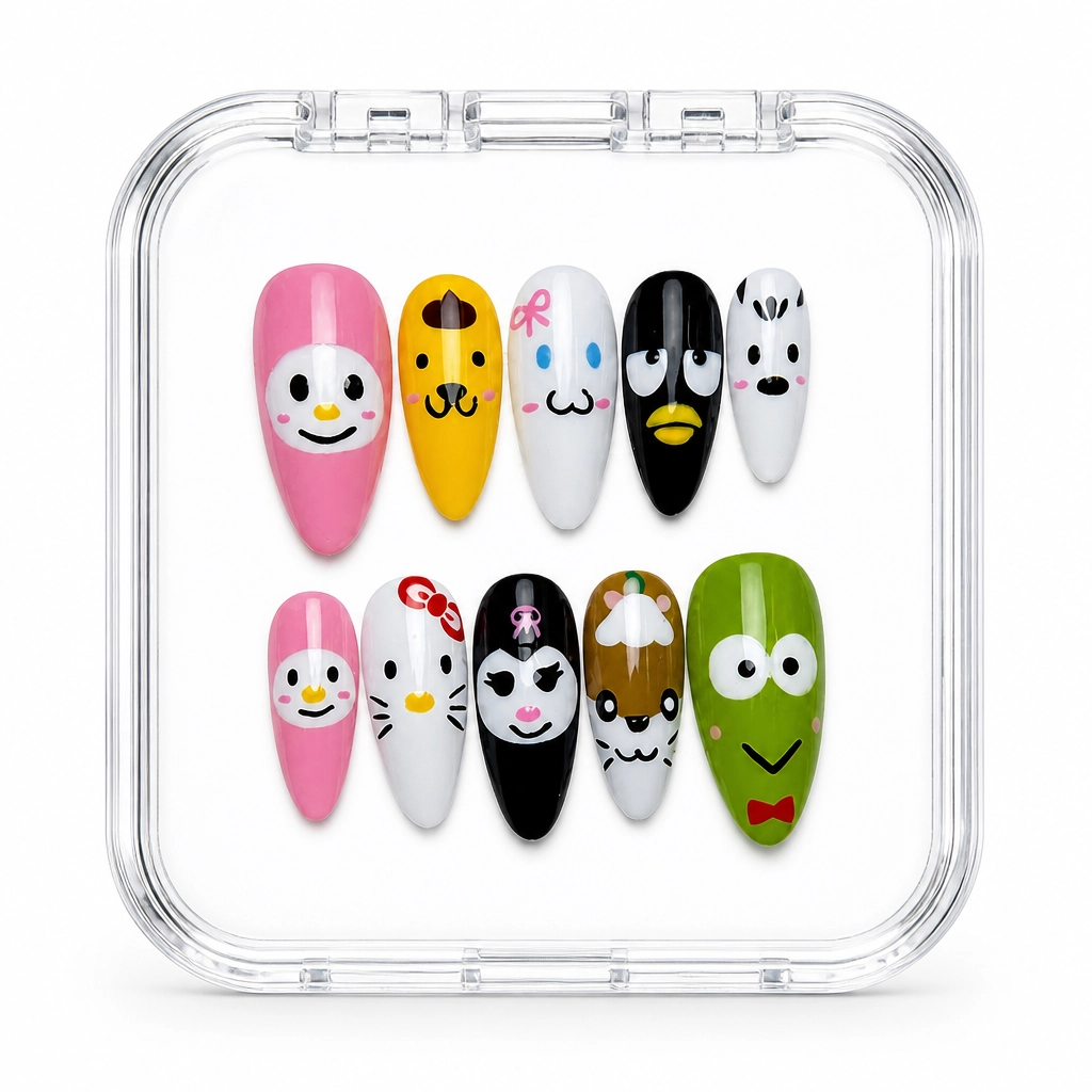 Press-on Nails Wholesale $6.90 Emojify Nails by Yabe Vietnam