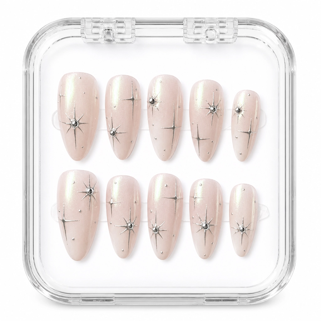 Press-on Nails Wholesale $6.90 Aurora Starlight by Yabe Vietnam