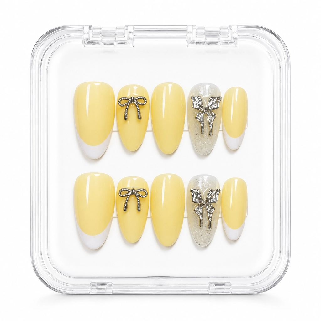 Press-on Nails Wholesale $6.90 Buttercup Charm by Yabe Vietnam