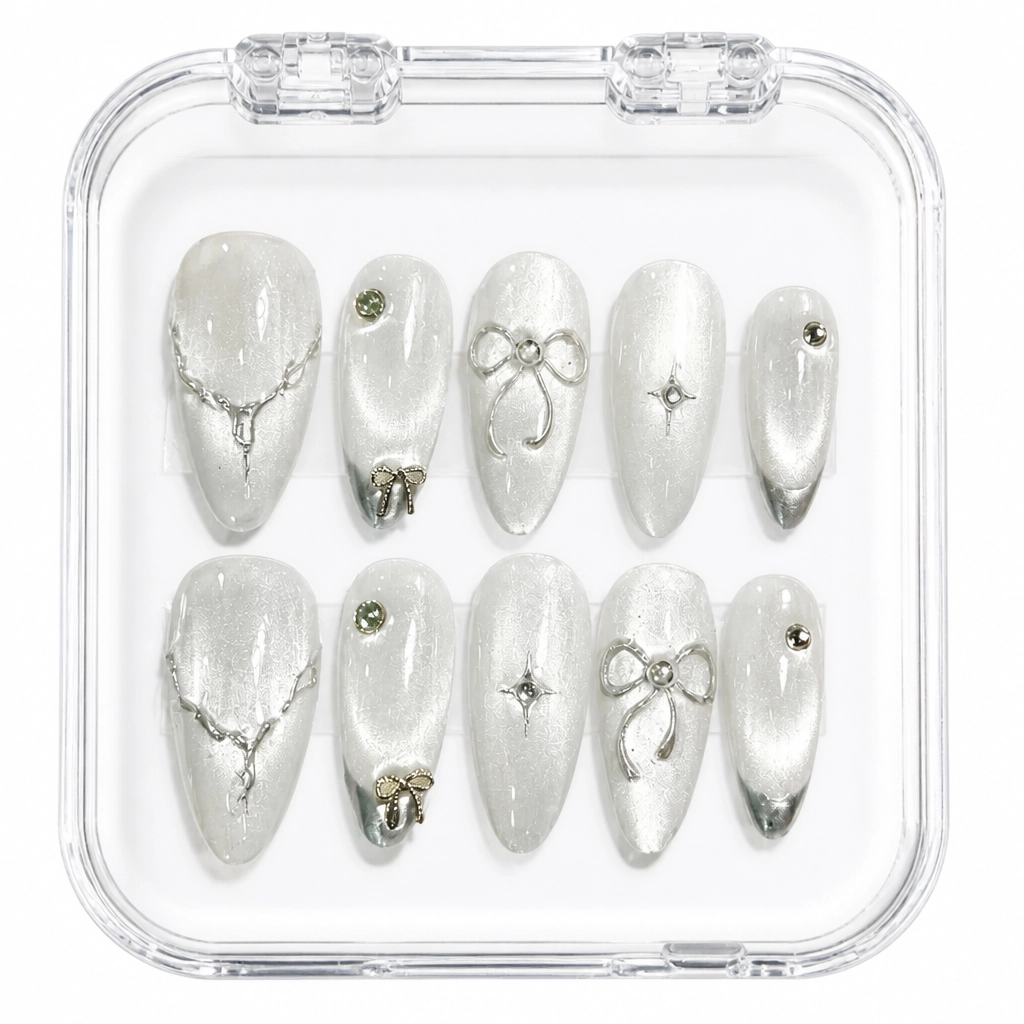 Press-on Nails Wholesale $6.90 Celestial Charm by Yabe Vietnam