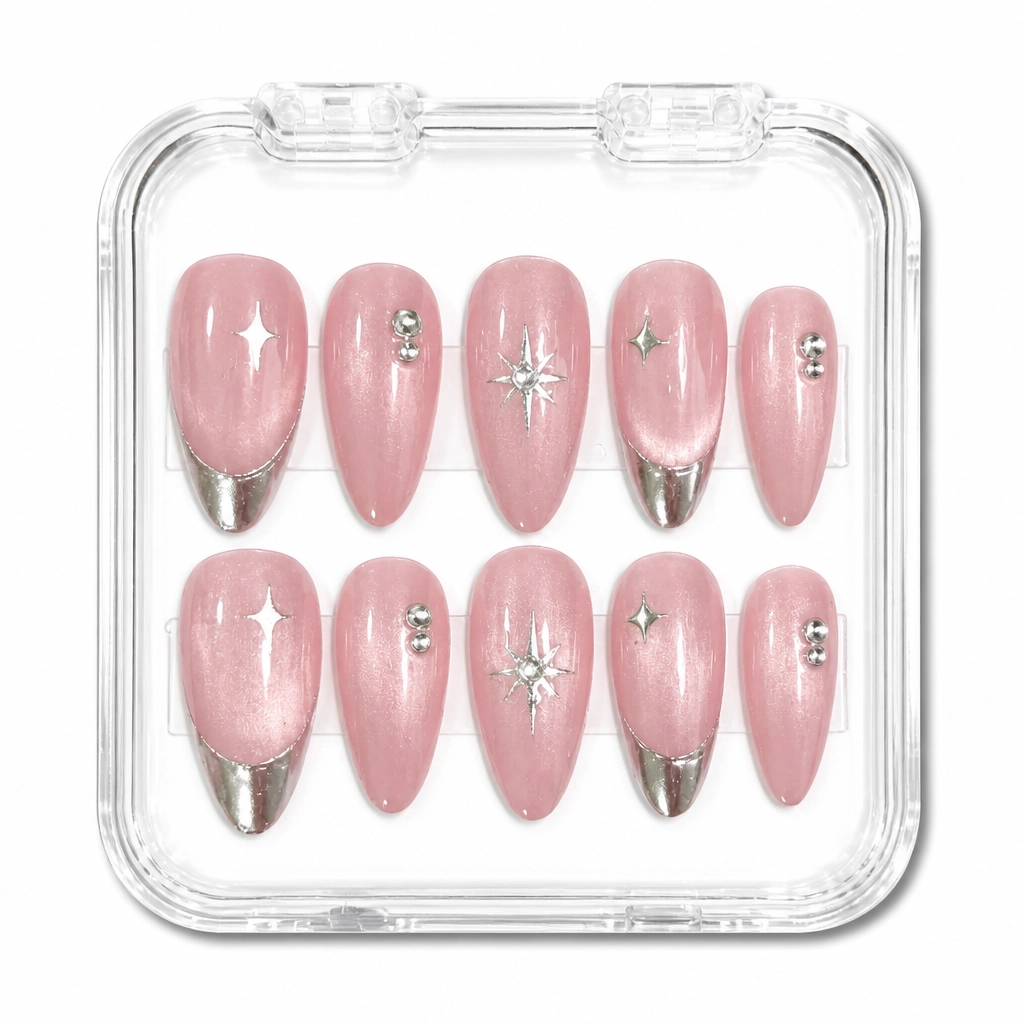 Press-on Nails Wholesale $6.90 Celestial Glam by Yabe Vietnam