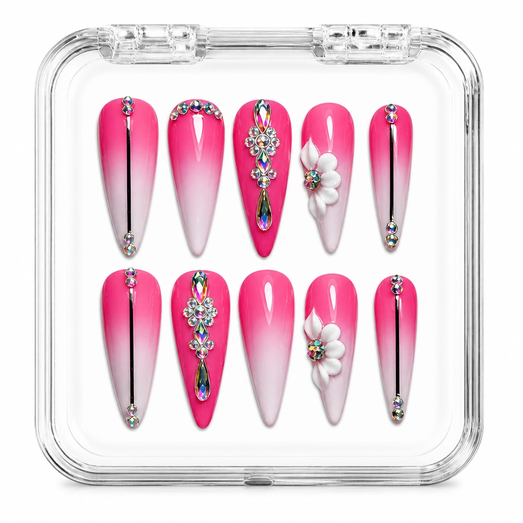Press-on Nails Wholesale $7.90 Ombre Elegance by Yabe Vietnam