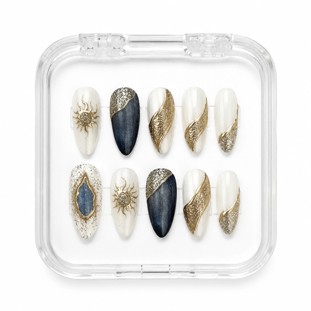 Press-on Nails Wholesale $7.90 Midnight Luxe by Yabe Vietnam