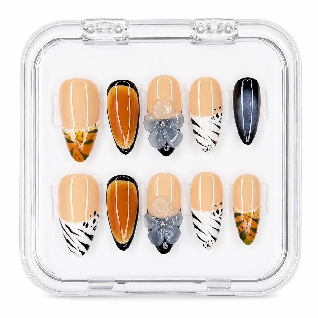 Press-on Nails Wholesale $7.90 Luxe Ombre Stiletto by Yabe Vietnam