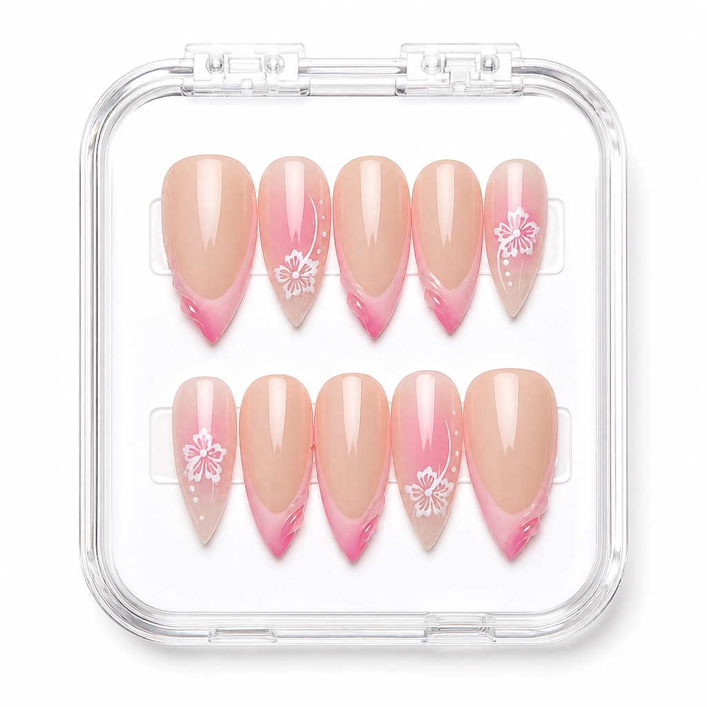 Press-on Nails Wholesale $7.90 Celestial Blush by Yabe Vietnam