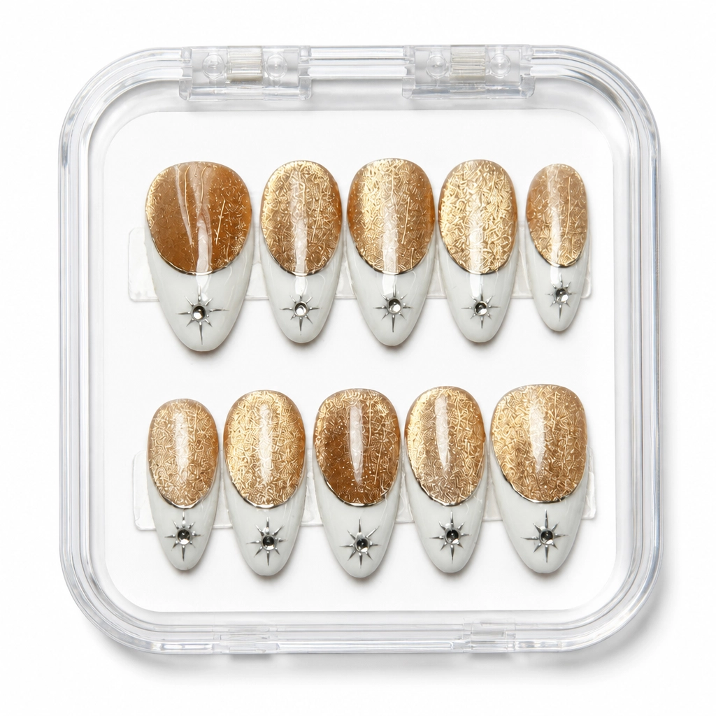 Press-on Nails Wholesale $7.90 Celestial Sparkle by Yabe Vietnam