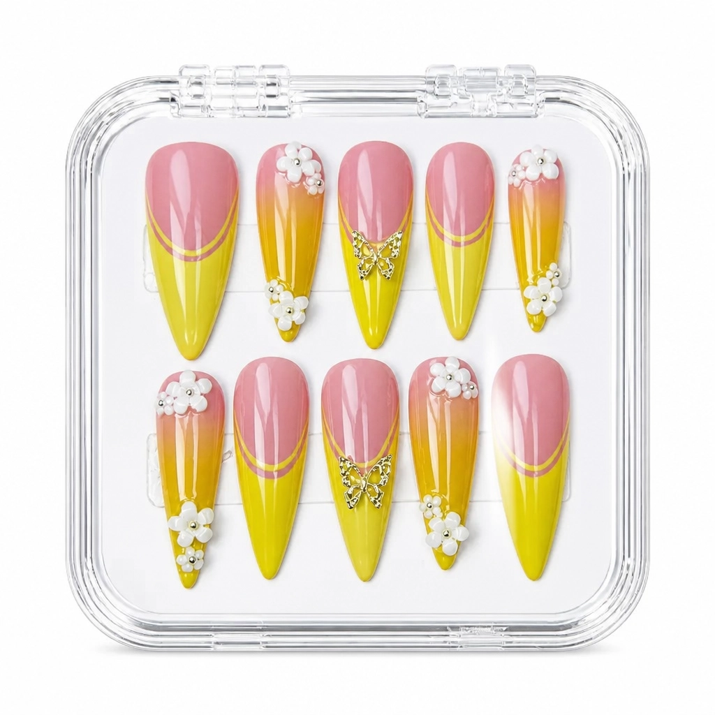 Press-on Nails Wholesale $7.90 Ombre Stiletto Luxe by Yabe Vietnam