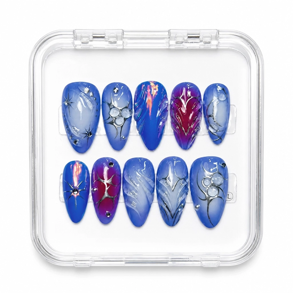 Press-on Nails Wholesale $7.90 Celestial Dreamscape by Yabe Vietnam