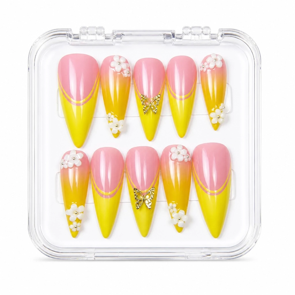 Press-on Nails Wholesale $7.90 Mauve Stiletto Luxe by Yabe Vietnam