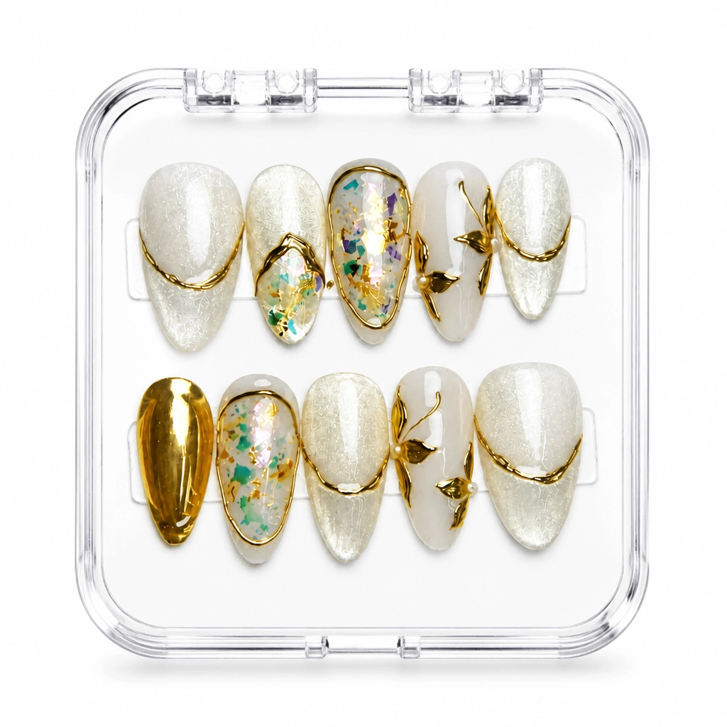 Press-on Nails Wholesale $7.90 Opal Radiance by Yabe Vietnam